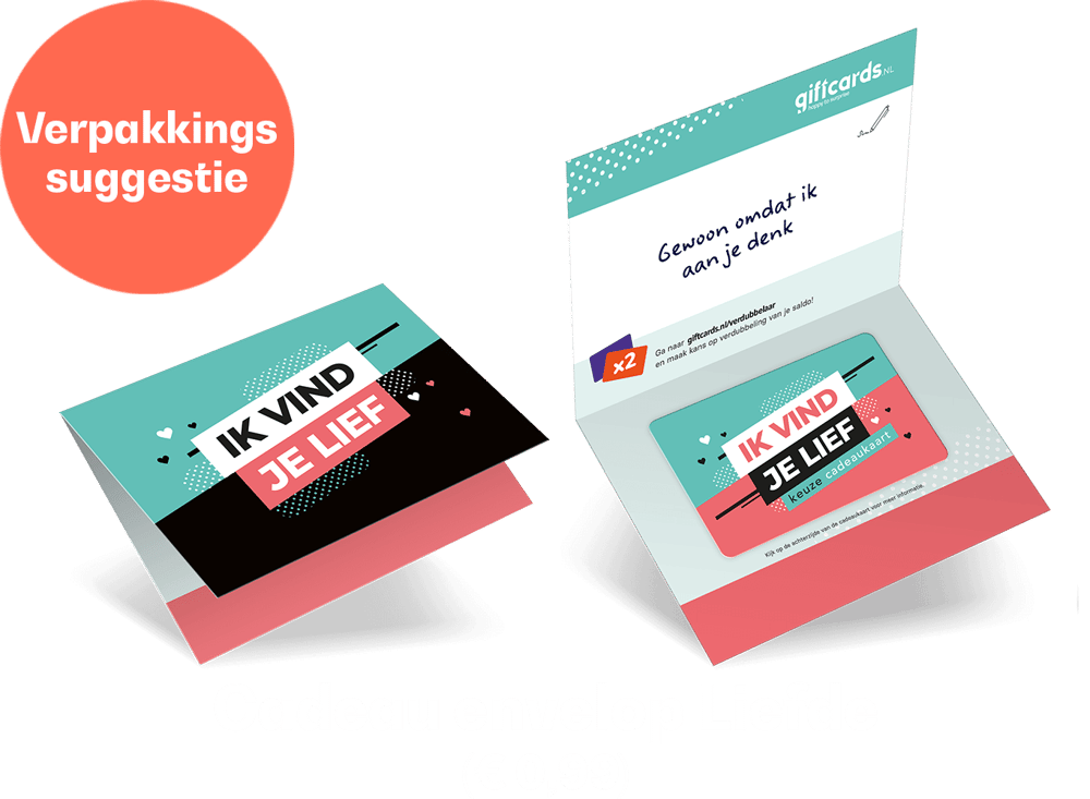 Cadeau Envelop Liefde